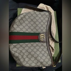 OPHIDIA GG SMALL SHOULDER BAG